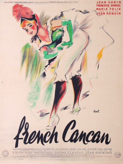 For sale: FRENCH CANCAN -Jean Gabin , Francoise Arnoul - Film de Jean Renoir