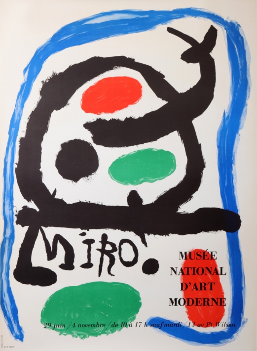 For sale: MIRO  EXPOSITION MUSEE NATIONAL D'ART MODERNE