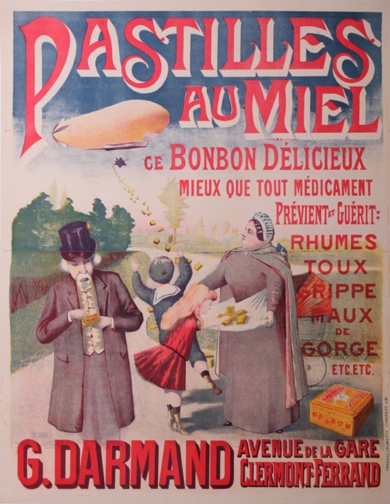 For sale: PASTILLEs AU MIEL G. DARMAND CLERMONT-FERRAND