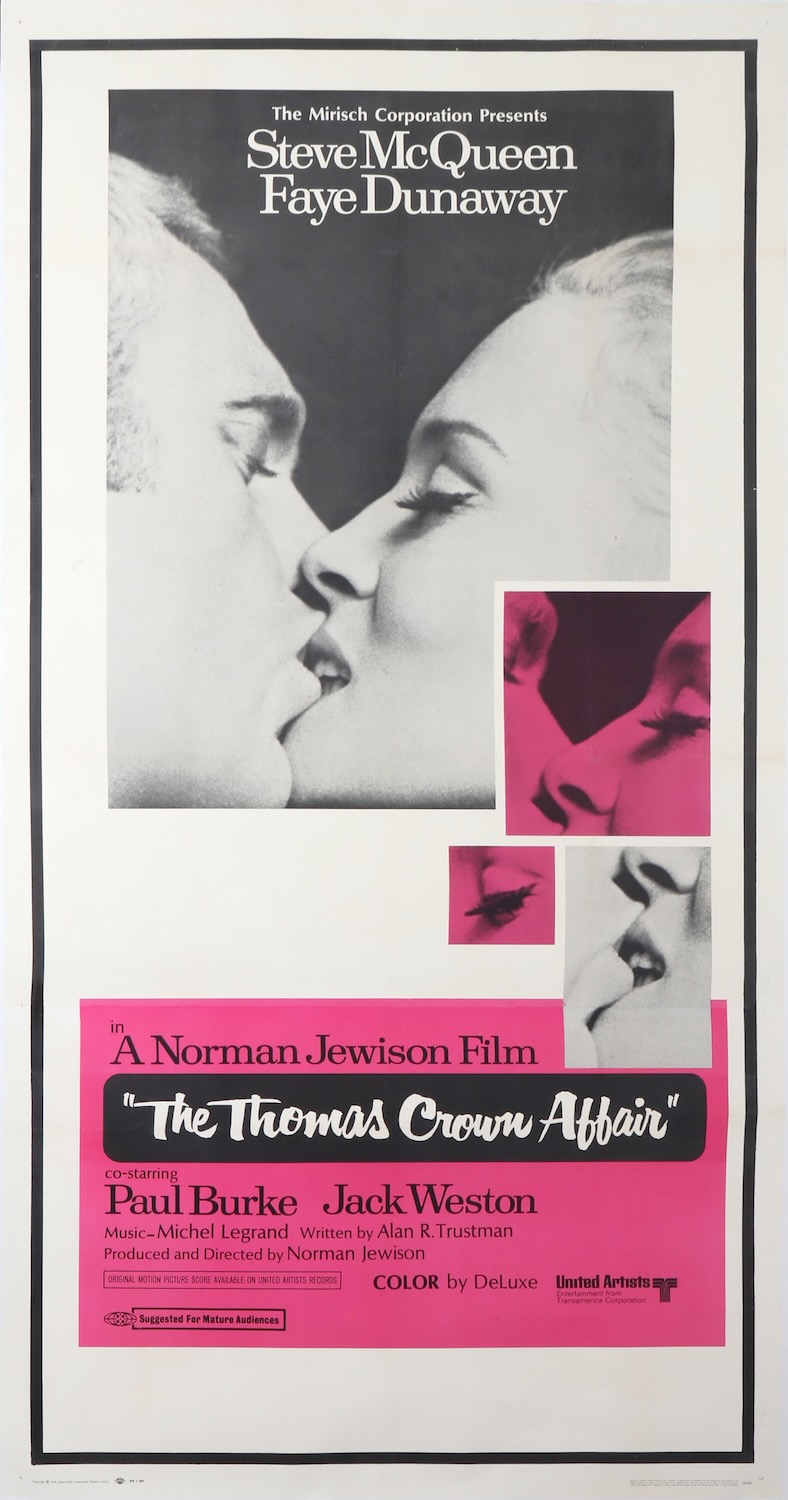 For sale: THE THOMAS CROWN AFFAIR STEVE Mc QUEEN FAYE DUNAWAY numéroté 68/234
