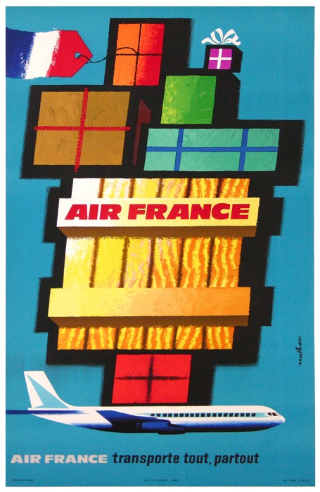 For sale: AIR FRANCE TRANSPORTE TOUT, PARTOUT
