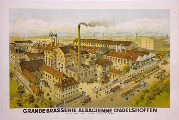 For sale: GRANDE BRASSERIE BIÈRE ALSACIENNE D'ADELSHOFFEN