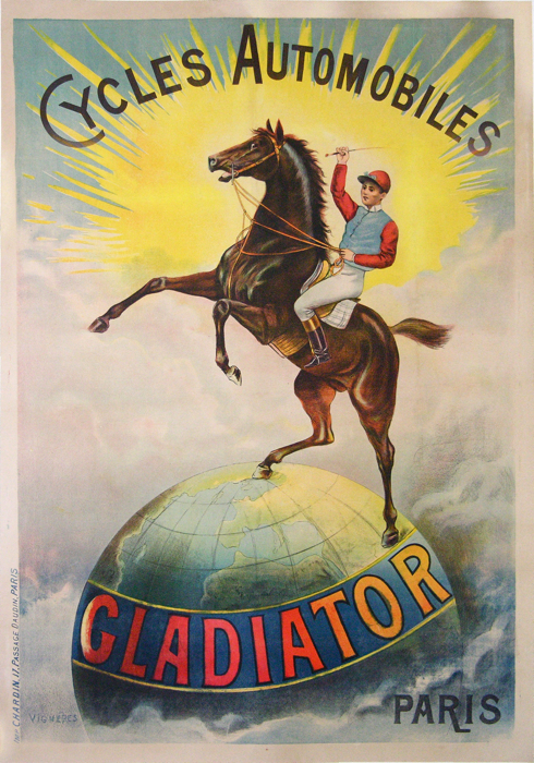 For sale: GLADIATOR CYCLES ET AUTOMOBILES