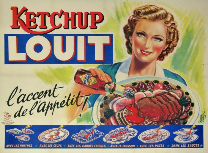 For sale: KETCHUP LOUIT - L ACCENT DE L APPETIT !