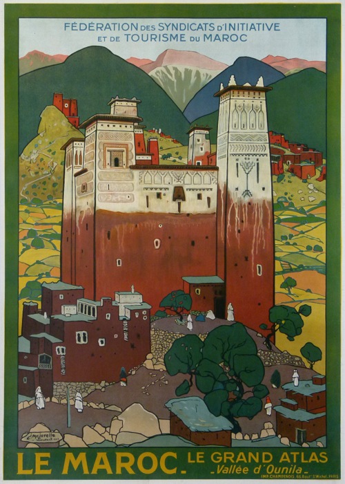 For sale: LE MAROC LE GRAND ATLAS VALLEE D OUNILA MAJORELLE