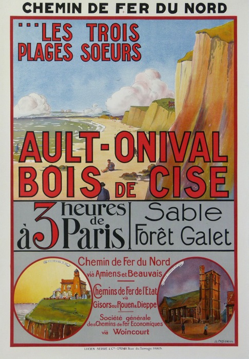 For sale: AULT ONIVAL BOIS DE CISE  TRAINS CHEMIN DE FER DU NORD