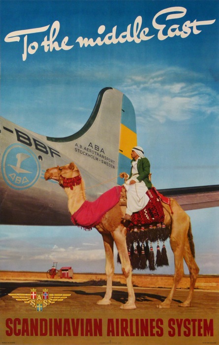 For sale: SCANDINAVIAN AIRLINES SYSTEM FOR THE MIDDLE EAST ABA  SAS