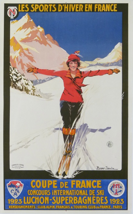 For sale: LUCHON SUPERBAGNERES  COUPE DE FRANCE DE SKI 1923