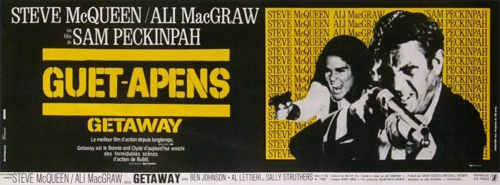 For sale: FILM GUET-APENS  GETAWAY SAM PECKINPAH STEEVE MC QUEEN ALI MAC GRAW