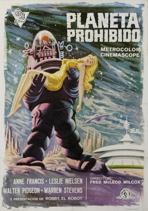 For sale: PLANETE INTERDITE-PLANETA PROHIBIDO-ROBBY LE ROBOT