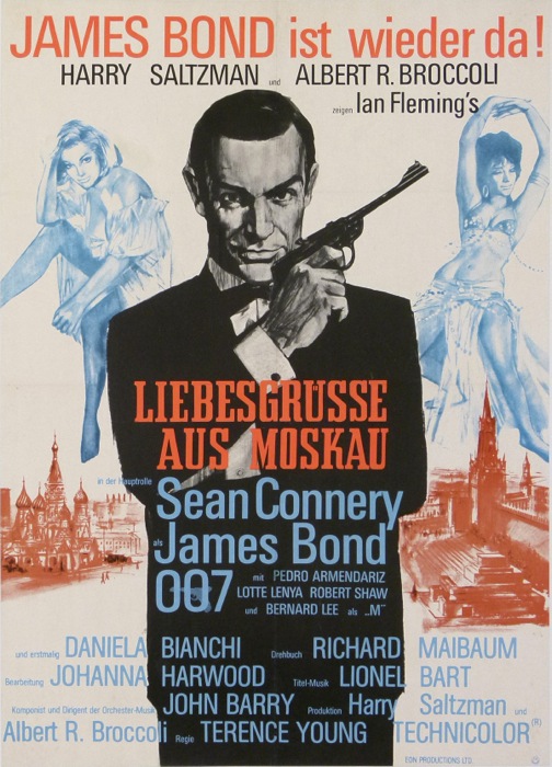 For sale: JAMES BOND 007 IST WIEDER DA - LIEBESGRUSSE AUS MOSKAU BON BAISER DE RUSSIE