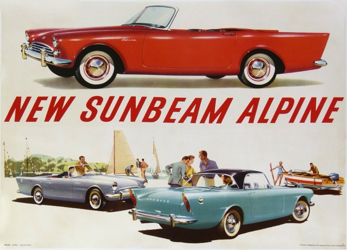 For sale: NEW SUNBEAM ALPINE