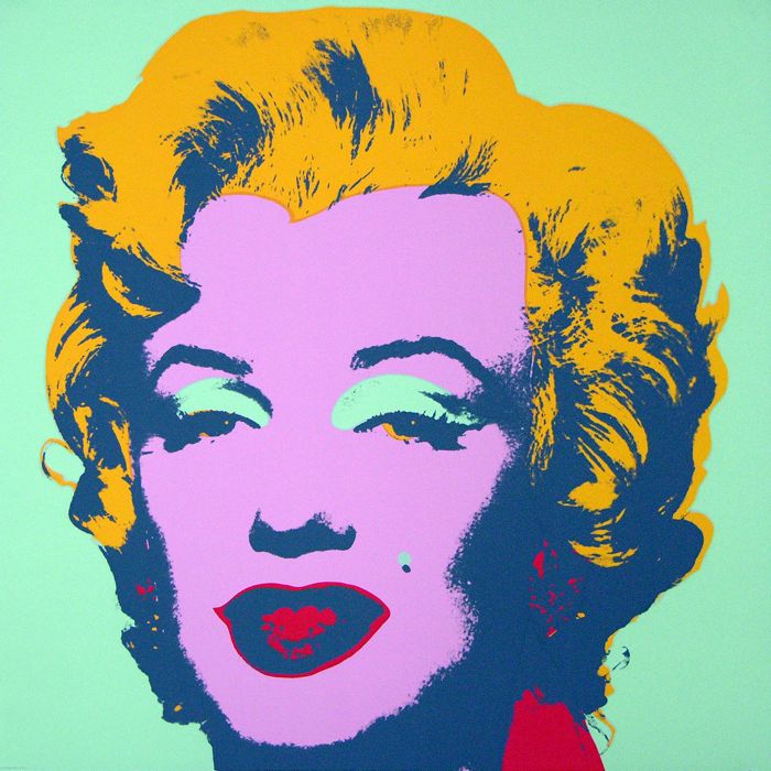For sale: MARYLIN MONROE PORTFOLIO 10 ITEMS ACCORDING TO ANDY WAHROL
