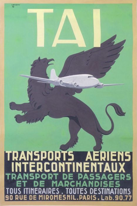 For sale: TAI TRANSPORT AERIEN INTERCONTINENTAUX-TRANSPORT DE PASSAGERS ET DE MARCHANDISES