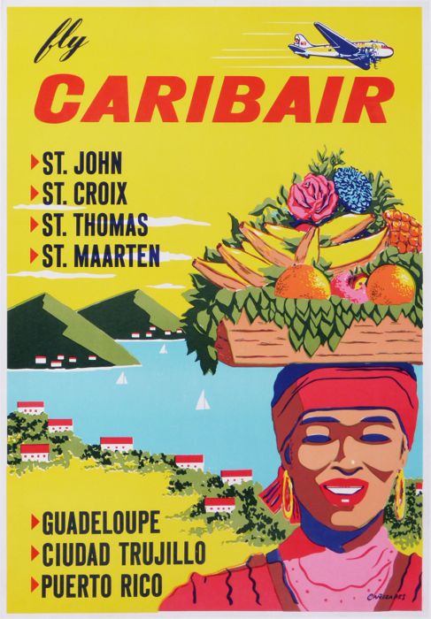 For sale: FLY CARIBAIR TO ST JOHN - ST CROIX - ST THOMAS - ST MARTEEN - GUADELOUPE - CIUDA
