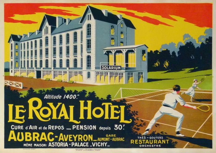 For sale: ROYAL HOTEL AUBRAC AVEYRON Alt. 1400m  SPORT TENNIS Même MAISON ASTORIA A VICHY