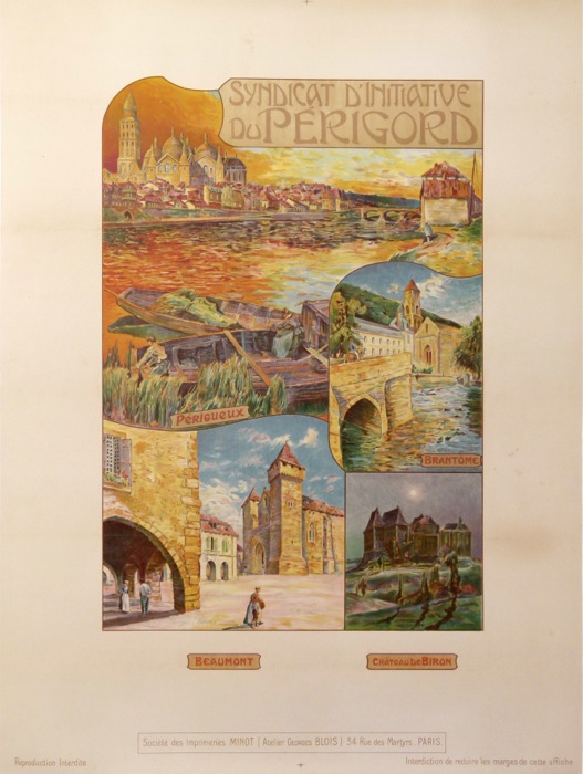 For sale: SYNDICAT D'INITIATIVE DU PERIGORD PERIGUEUX BRANTOME BEAUMONT GEORGES BLOIS 1906