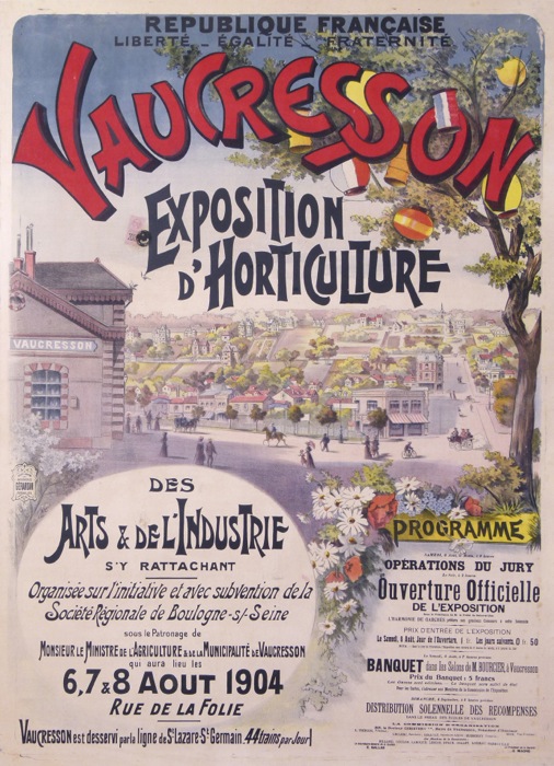 For sale: VAUCRESSON EXPOSITION D HORTICULTURE 190
