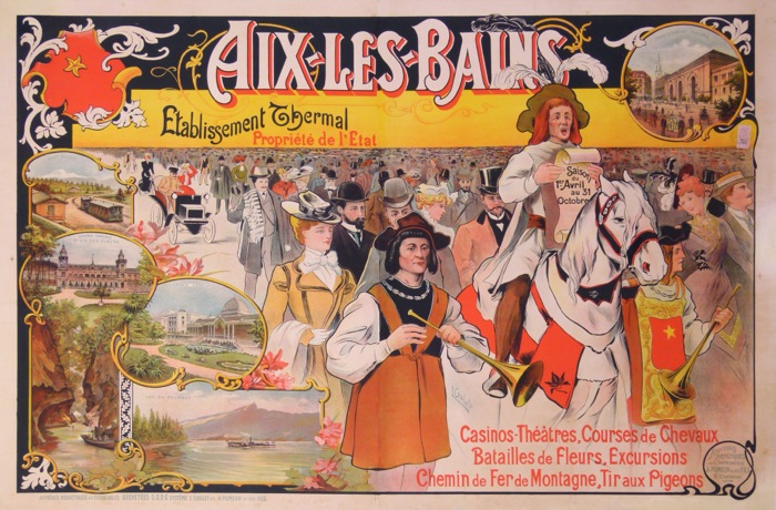 For sale: AIX LES BAINS ETABLISSEMENT THERMAL-CASINOS-THEATRE-CHEMINS DE FER DE MONTAGNE