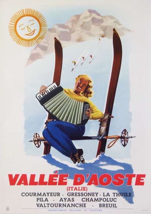 For sale: VALLÉE D AOSTE  SKI ITALIE COURMAYEUR  GRESSONEY LA THUILE VALTOURNANCHE PILA