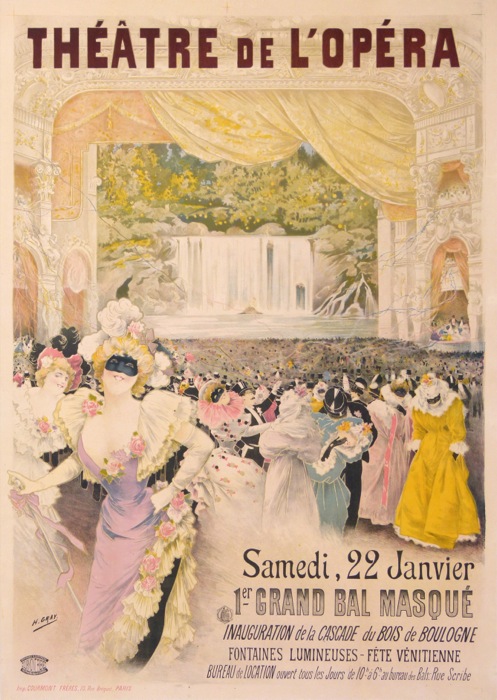 For sale: THEATRE DE L OPERA  1ER GRAND BAL MASQUE