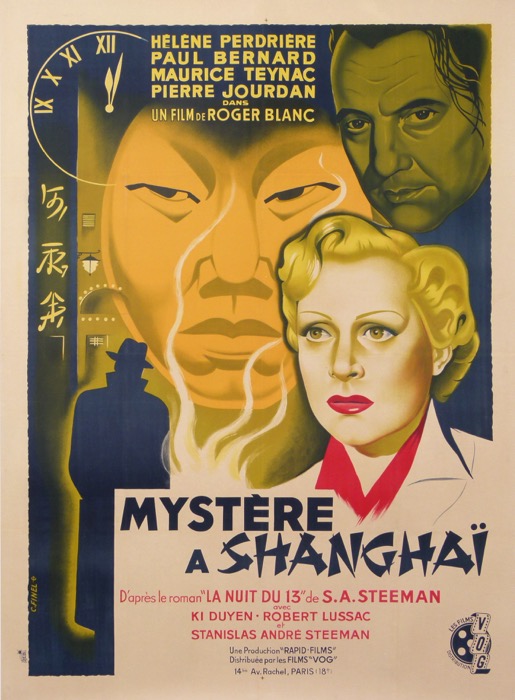 For sale: MYSTERE A SHANGHAI DE ROGER BLANC HELENE PERDRIERE PAUL BERNARD MAURICE TEYNAC P