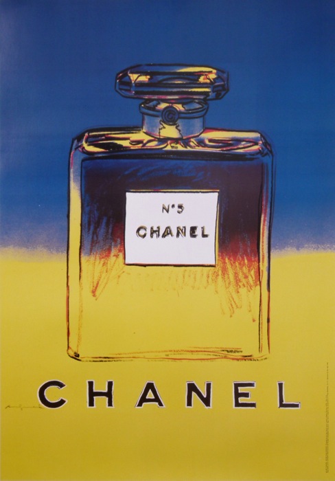 For sale: CHANEL N°5 ANDY WARHOL JAUNE ET BLEU