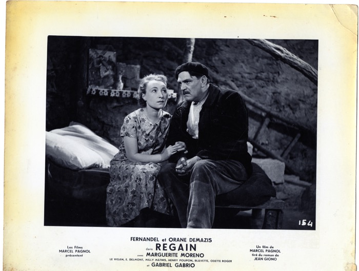 For sale: PHOTO FILM REGAIN DE MARCEL PAGNOL AVEC FERNANDEL ET ORANE DEMAZIS