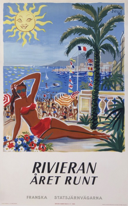 For sale: RIVIERAN ÅRET RUNT- RIVIERA TOUTE L'ANNÉE- CHEMIN DE FER FRANCAIS