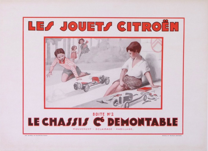 For sale: LES JOUETS CITROEN BOITE No 2 LE CHASSIS C6 DEMONTABLE