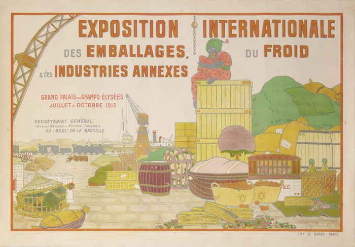 For sale: EXPOSITION INTERNATIONALE DES EMBALLAGES DU FROIS ET DES INDUSTRIES ANNEXES