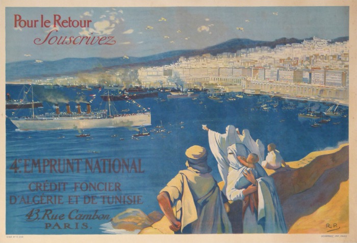 For sale: POUR LE RETOUR 4eme EMPRUNT NATIONAL CREDIT FONCIER D ALGERIE ET DE TUNISIE