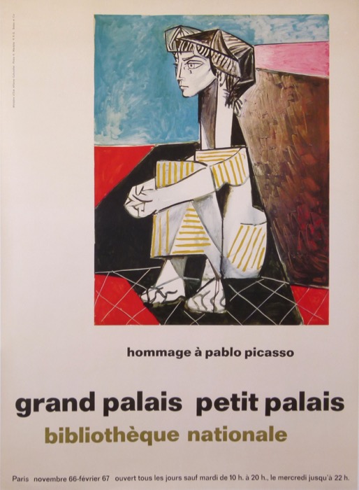 For sale: MARDYKS  HOMMAGE A PABLO PICASSO GRAND PALAIS 1966
