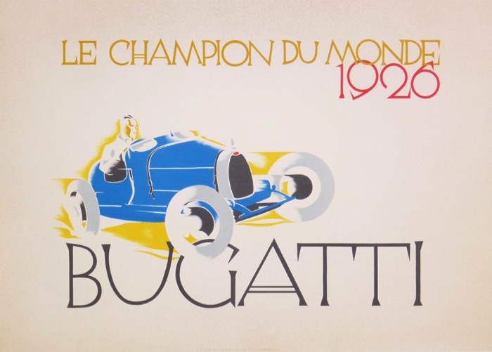 For sale: BUGATTI CHAMPION DU MONDE