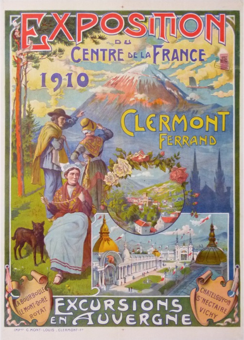 For sale: CLERMONT FERRAND EXPOSITION 1910 DU CENTRE FRANCE AUVERGNE