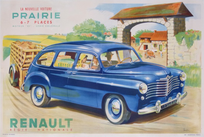 For sale: RENAULT REGIE NATIONALE LA NOUVELLE VOITURE PRAIRIE