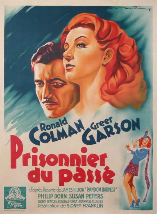 For sale: PRISONNIER DU PASSÉ RONALD COLMAN GREER GARSON METRO GOLDWYN MAYER