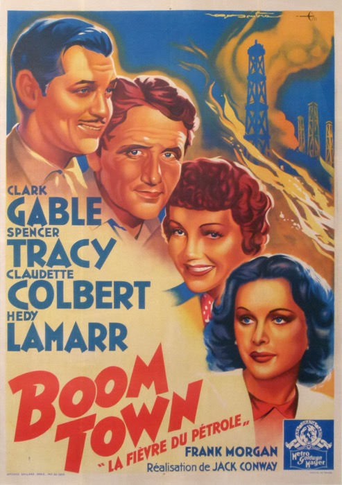 For sale: BOOM TOWN CLARK GABLE SPENCER TRACY LAFIEVRE DU PETROLE