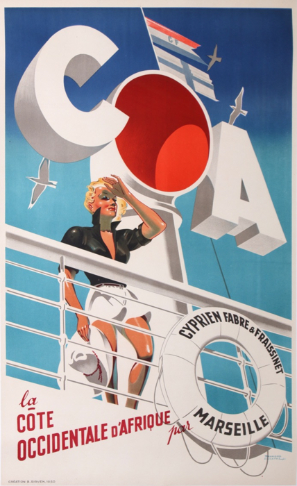 For sale: CIE CYPRIEN FABRE ET FRAISSINET COA LA COTE OCCIDENTALE D AFRIQUE