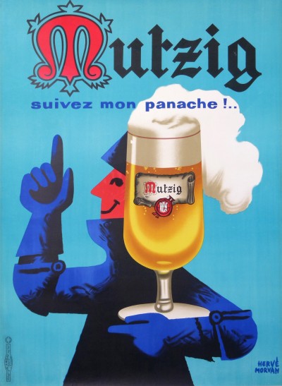 For sale: HERVE MORVAN - BIERE MUTZIG