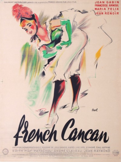 For sale: FRENCH CANCAN -Jean Gabin , Francoise Arnoul - Film de Jean Renoir