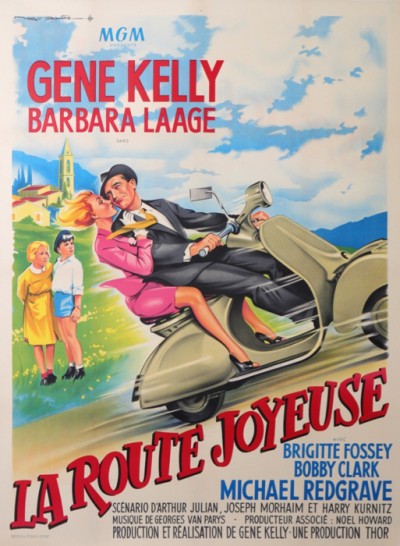 For sale: GENE KELLY LA ROUTE JOYEUSE- VESPA ACMA