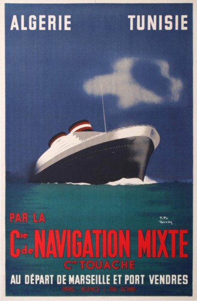 For sale: Cie Gle DE NAVIGATION MIXTE Cie TOUACHE ALGERIE TUNISIE