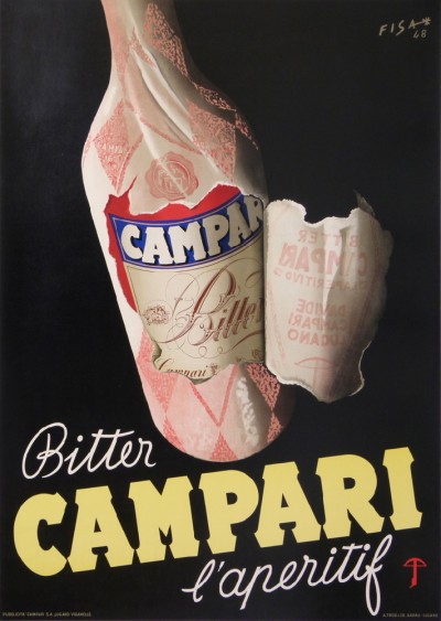 For sale: BITTER CAMPARI L APERITIF  GRANDE TAILLE