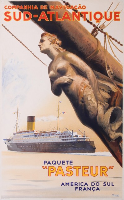 For sale: COMPANHIA DE NAVIGAÇÀO SUS-ATLANTIQUE PAQUETE PASTEUR