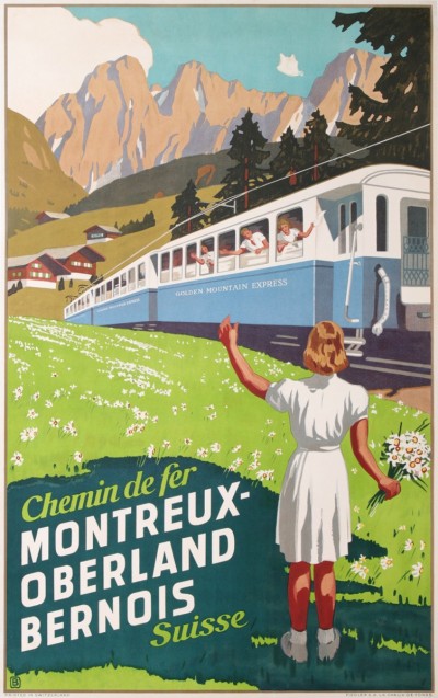 For sale: MONTREUX - OBERLAND BERNOIS SUISSE CHEMIN DE FER