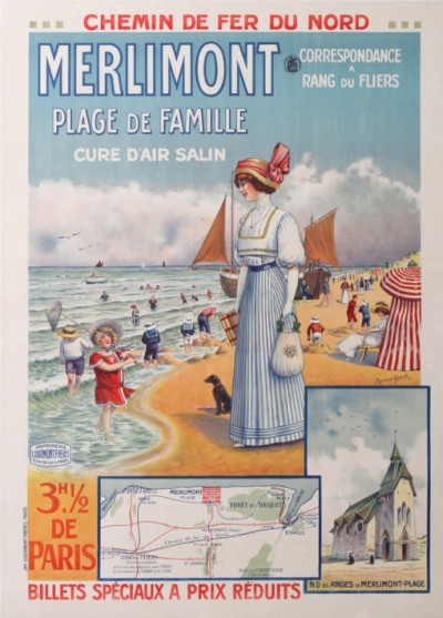 For sale: CHEMIN DE FER DU NORD MERLIMONT PLAGE DE FAMILLE  TOUQUET