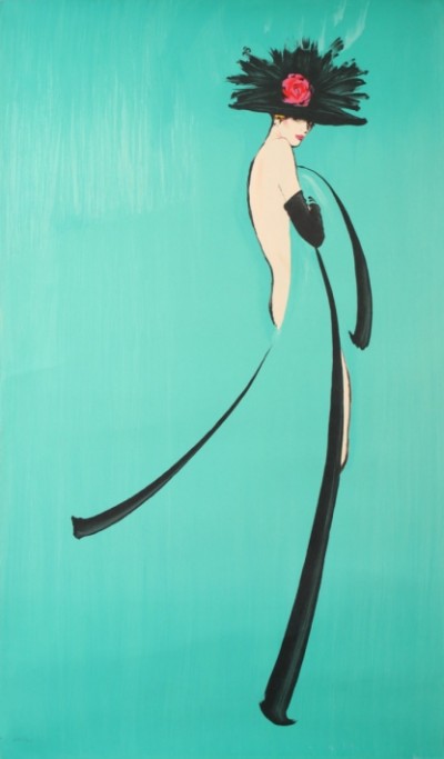 For sale: GRUAU LES GIRLS  FEMME EN VERTE TRIPTYQUE PARTIE 1