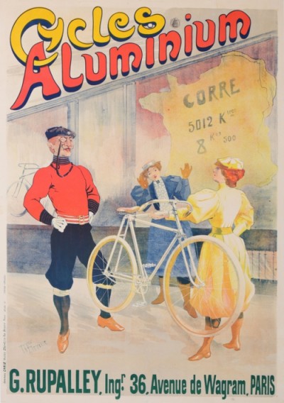 For sale: CYCLES ALUMINIUM - affiche par TIBEVILLE