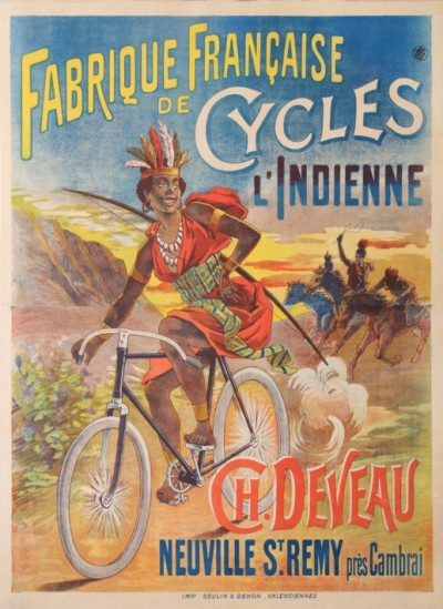 For sale: L'INDIENNE FABRIQUE DE CYCLE FRANCAISE NEUVILLE St REMY près CAMBRAI